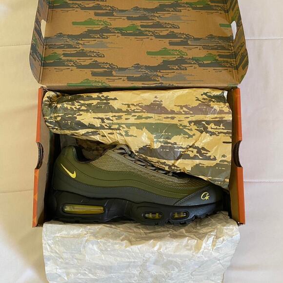 Nike Air Max 95 SP Corteiz Gutta Green - size 11 M / 12.5 W US / 44 EU - Picture 6 of 8